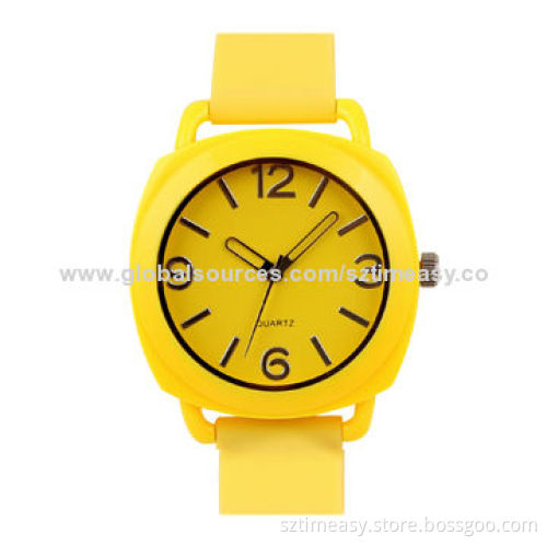 Promotional Watch with Plastic Case and Japan Movement